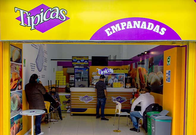 Tipicas empanadas Apoyo